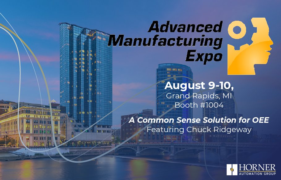 hornerapg's tweet image. Visit us in Grand Rapids, Michigan, next week at the Advanced Manufacturing Expo! Chuck Ridgeway will be speaking in the Automation Breakout Room at 9 am on August 9th.

We&apos;re excited to see you in Booth # 1004
#HornerAutomation #HornerSolutions #AME2023