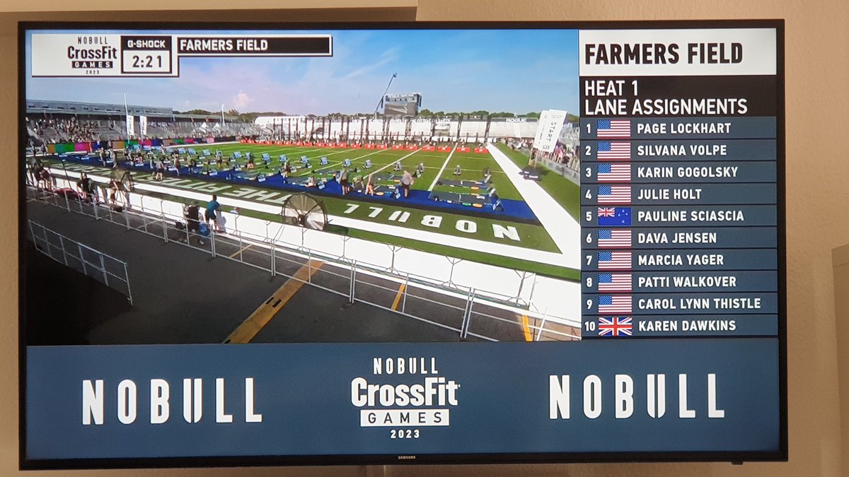 Tim_der_Fuchs's tweet photo. @RogueFitness @CrossFitGames there were also athletes in the picture today? Nothing could be seen with the one fixed camera. I thought the stream was a boring screensaver and the people in the background were assistants 😅 I'm hoping for a (better) camera crew now https://t.co/IZvVPlA1ID