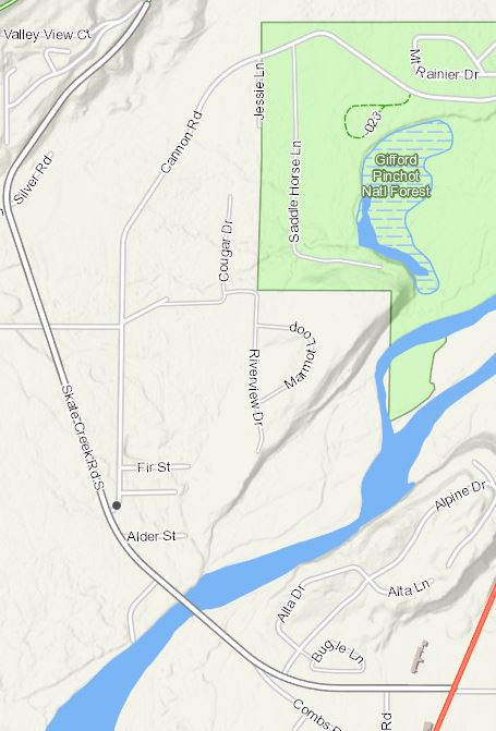 LewisCoWaPW's tweet photo. Today, crews are striping the Packwood area on Cannon and Skate Creek. Be prepared for delays due to slower speeds through the work zone. Watch for "Wet Paint" warning signs and trucks. Please keep your distance and do not drive through wet paint. #GiveEmABrake #slowdown #LCPW https://t.co/cpN2bBBb4W