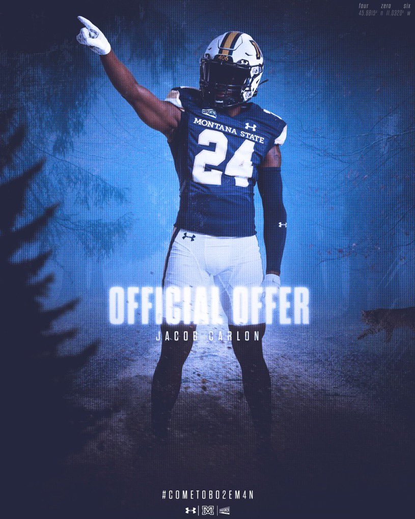 After a great talk with @CoachHowe, I am blessed to receive an offer from Montana State University! @NHTarsFootball @Lumberjack36 @Coach_Dre_ @CoachHuizar @CoachLofthouse @247Sports @GregBiggins