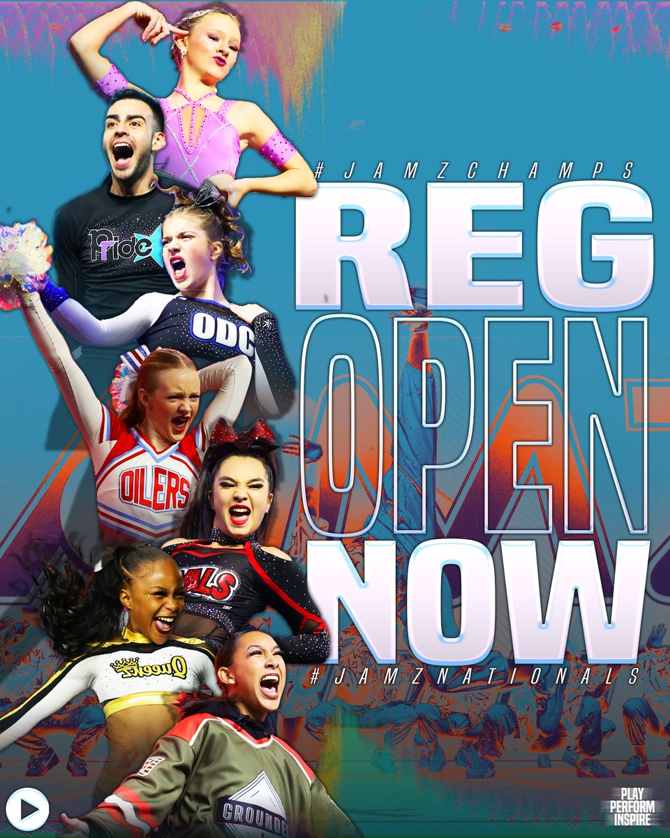 𝙍𝙀𝙂𝙄𝙎𝙏𝙍𝘼𝙏𝙄𝙊𝙉 𝙄𝙎 𝙊𝙋𝙀𝙉!

Hit the 🔗's to register for a #JAMZChamps or #JAMZNationals event for the 23/24 Season!

🖥️ Register – bit.ly/JAMZReg
📆 Champs &amp; Nats Calendar –  bit.ly/Champs2324 

DM us if you have any questions! 🙌🏽