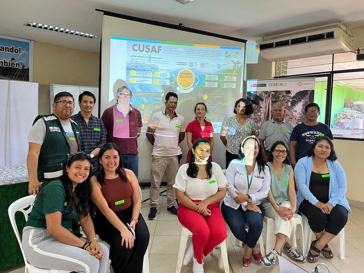 spdaorg's tweet photo. 🌳En la ciudad de Pucallpa, los días 31 y 1 de agosto, se desarrolló el taller "Actualización de la medida NDC de mitigación Contratos de Cesión en Uso para Sistemas Agroforestales (CCUSAF)", organizado por @SerforPeru , con apoyo del proyecto #AgroFor. https://t.co/YpFqHNBViA