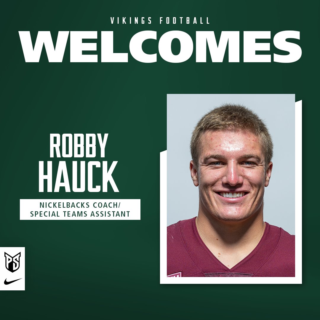From Griz To Green: Vikings Add Robby Hauck To Football Coaching Staff -  Portland State University Athletics
