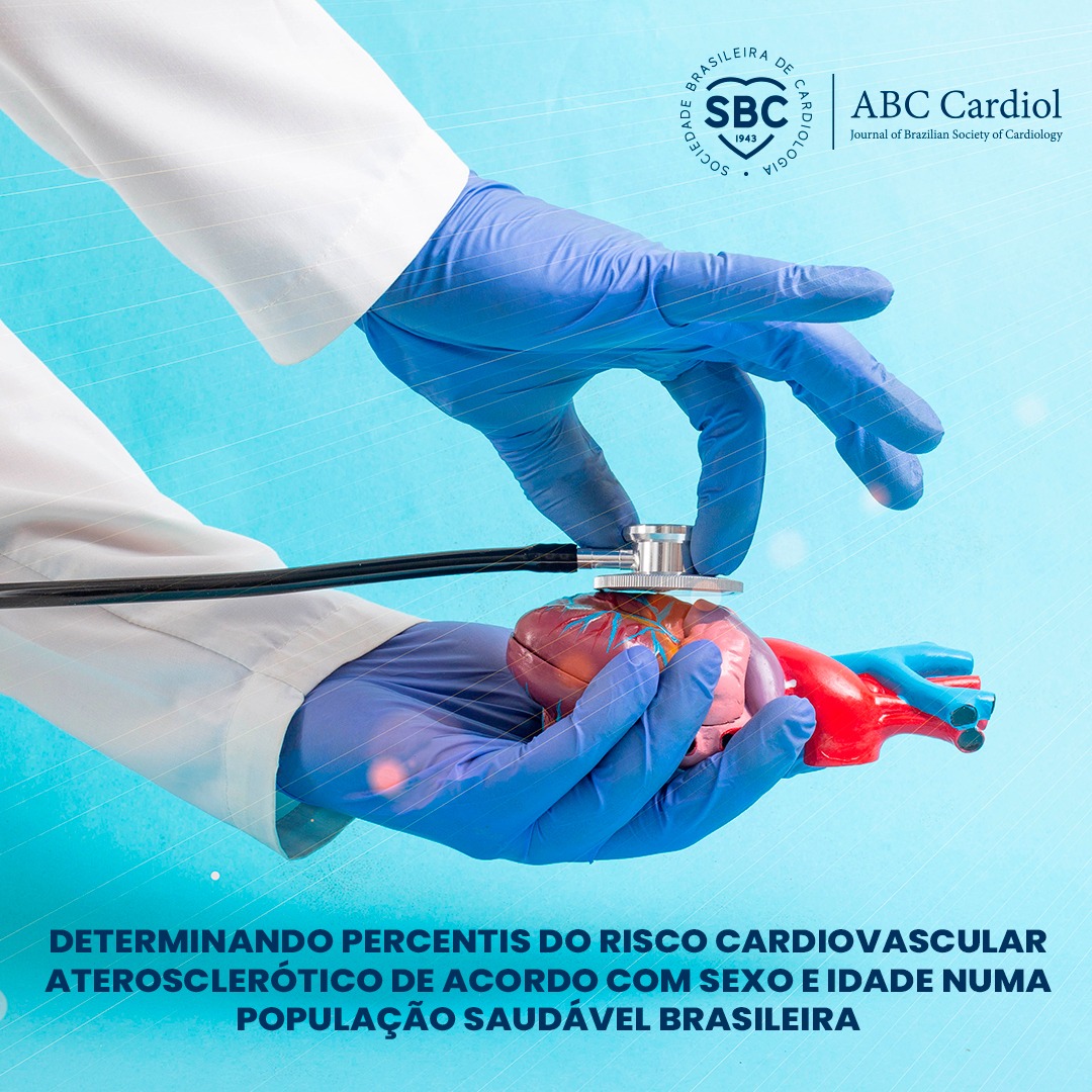 Artigo analisou mais de 54.000 atendimentos de indivíduos de 40 a 75 anos que realizaram avaliações de saúde de rotina de 2010 a 2020 para avaliar o risco de doença cardiovascular aterosclerótica em percentis da distribuição por sexo e idade.

Leia em: cutt.ly/ABC-percentis