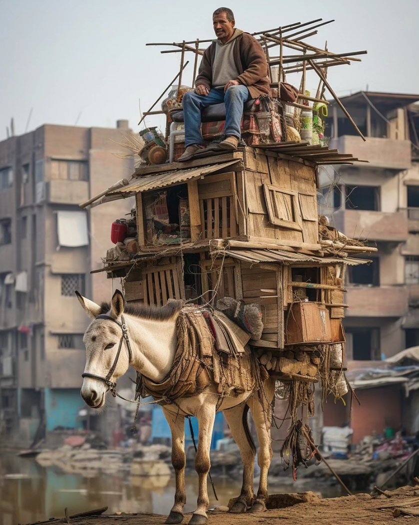 HsnRgb's tweet image. &quot;Refuge&quot;. An alternative scernario of mobile architecture.
Created using Midjourney.
.
.
.
.
.
.
.
.
.
.
.
#aiart #midjourneyarchitecture #parametricarchitecture #artanddesign #conceptualarchitecture