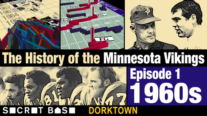 SBNation's tweet image. Premiering tonight at 9 eastern: @secretbase presents THE HISTORY OF THE MINNESOTA VIKINGS

youtube.com/watch?v=cRhFEG…