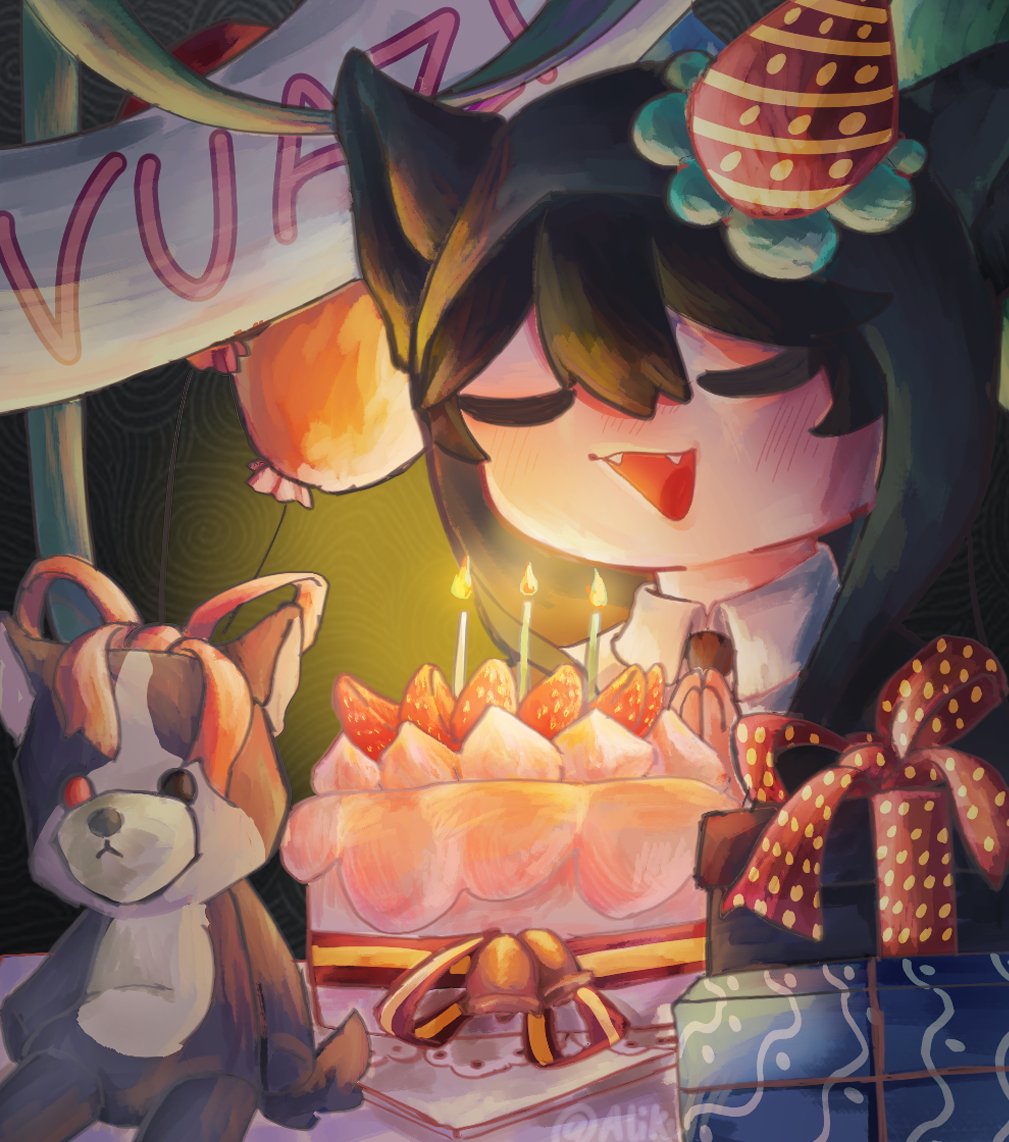 vuazing's tweet photo. Happy birthday to me! 🎂🎉

🎨 Artist: Alice
#Vuazing https://t.co/nhz4Lfk2Xc
