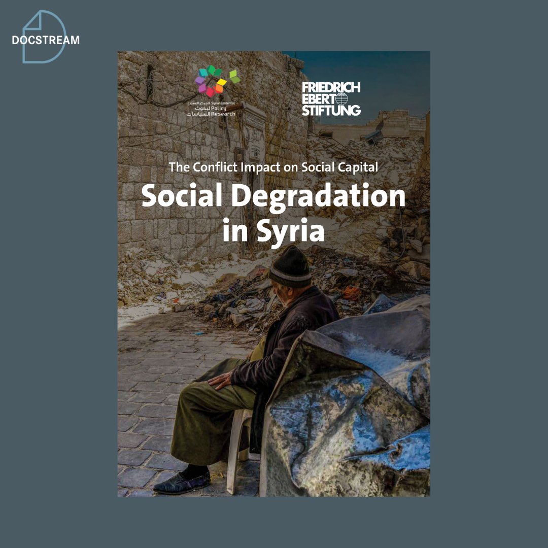 docstream_co's tweet image. #Syria has witnessed unspeakable suffering in the past years, but it has also seen a brilliant surge in social scientific knowledge production. This @ScprSyria research, translated to English by DocStream, analyzes the very fabric of Syrian society during the war.

#DocStreamWork