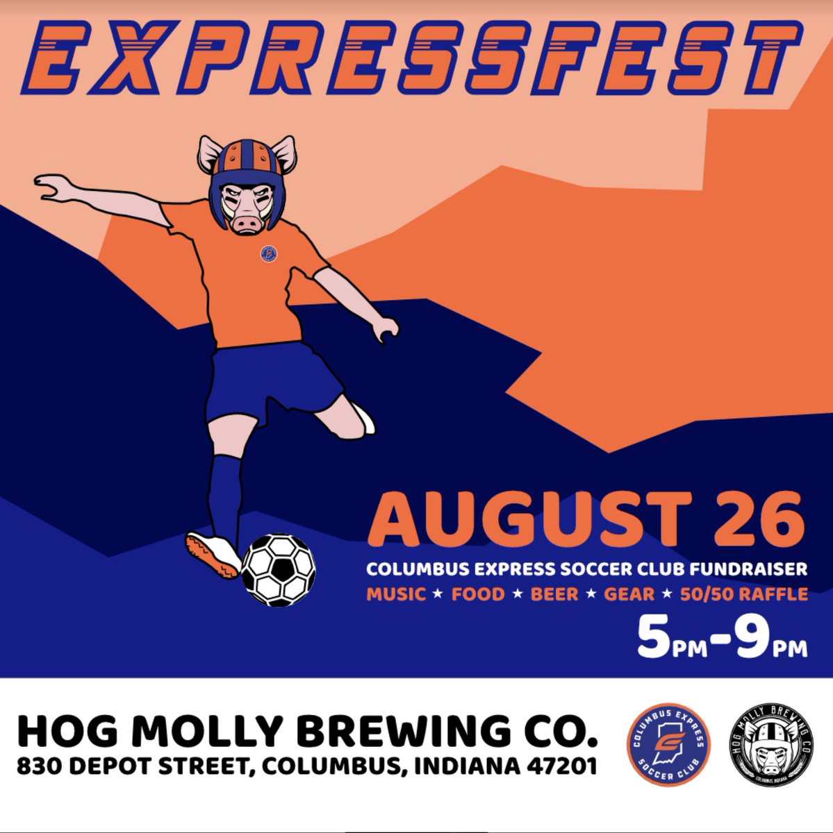 ExpressSC1977's tweet photo. EXPRESSFEST: Join CESC at Expressfest on August 26 at Hog Molly Brewing. This kid-friendly event (until 8 PM) will have food trucks, live music, CESC gear, &amp; Hog Molly Products. Proceeds go to CESC. For more information and to purchase tickets, visit https://t.co/RU2eAXEDm0 https://t.co/EzotbJ1zBf