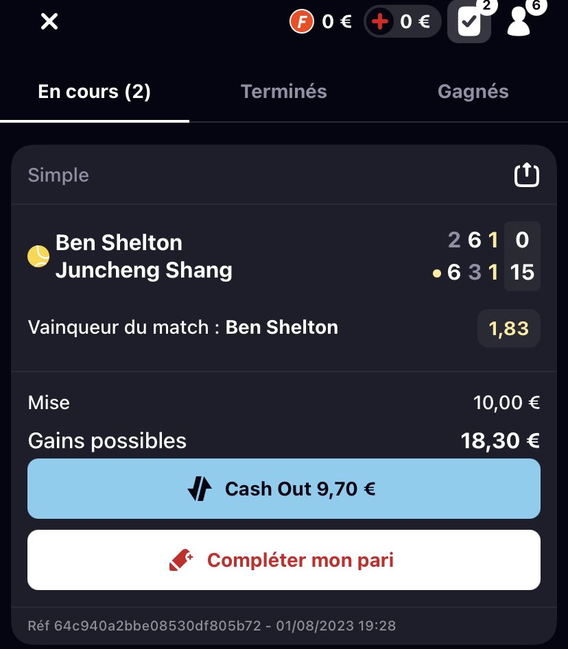 cocovlh's tweet photo. @KingPronos17 C’est parti 😎 https://t.co/PVvkFhoj7t
