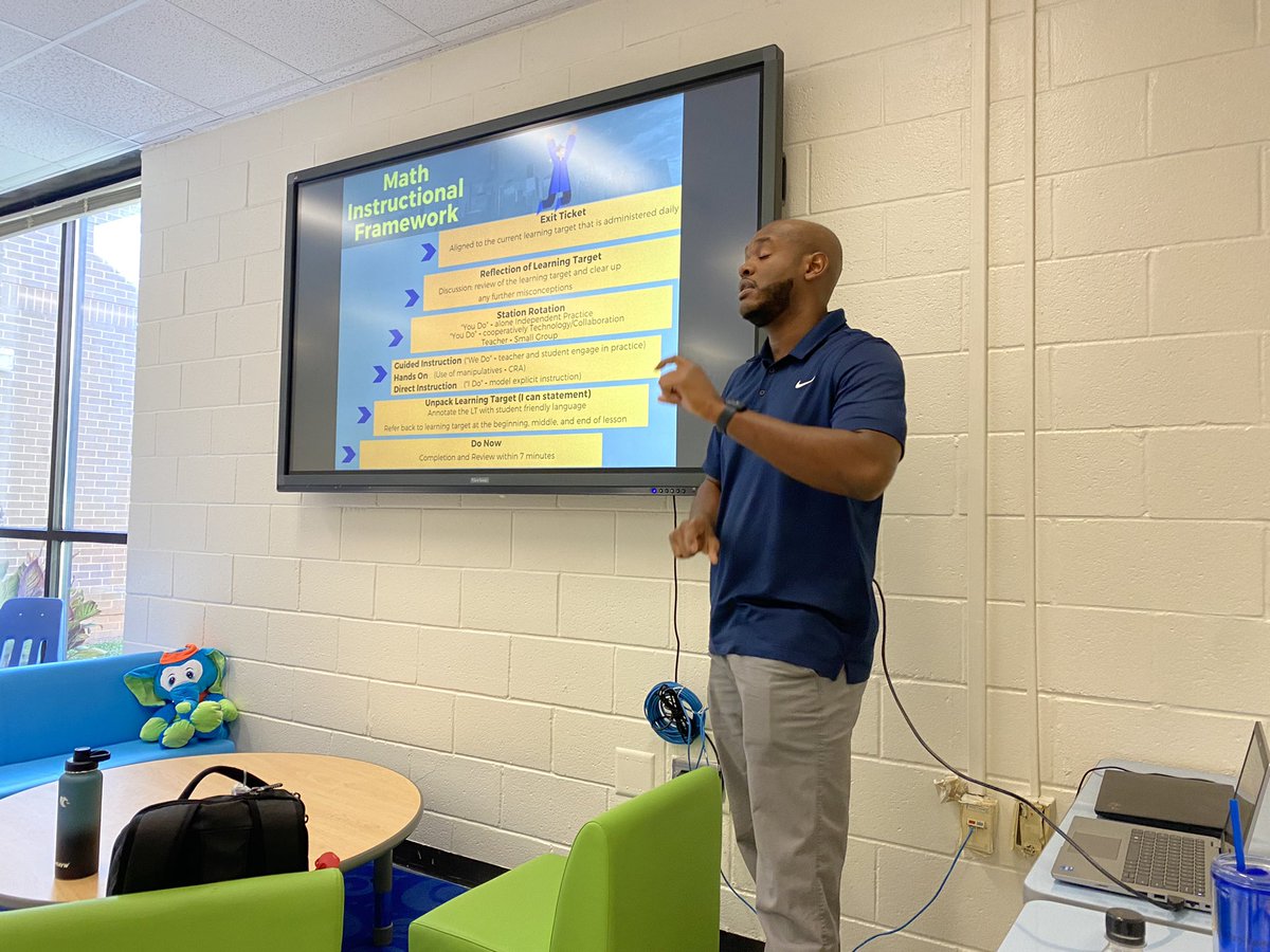 MWilson_PDWMS's tweet photo. If Modeling Expectations was a person (or two) 🔥🔥🔥! Shout out to @RandolphDolphin ICs @mrcarrserves & @LetMeTeachplz for today’s “safe practice” session w/our Curriculum Team. #WalkTheWalk #PracticePerfect #PracticePerfect https://t.co/K2riqZCYGb