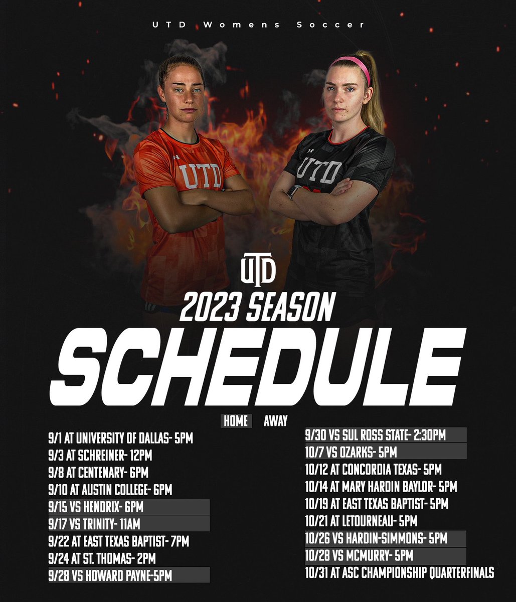 UTDwomenssoccer's tweet photo. 30 days and counting π₯ Who's ready? #whoosh #cometsoccer #utdathletics #ncaasoccer https://t.co/IIX19FMQ5F