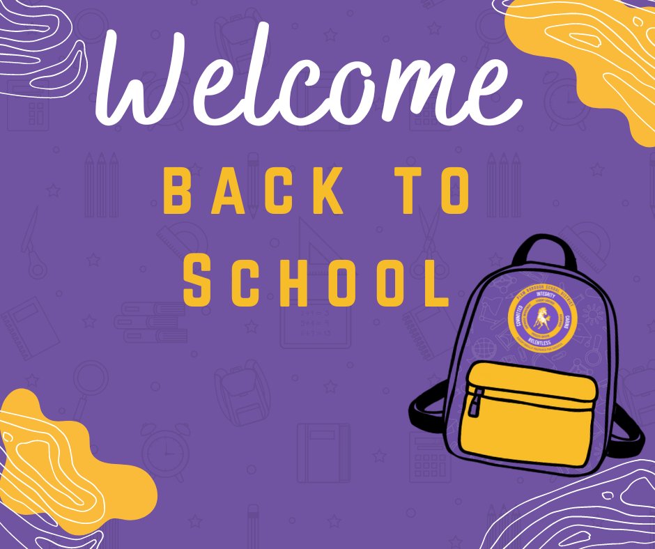 ✏️ Welcome Back to School! 🍎

Read the welcome back letter here: pbsd.info/WelcomeBack23