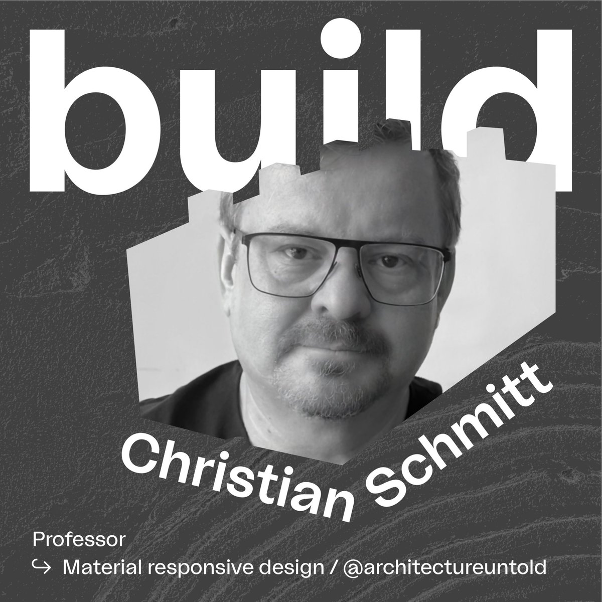 Build_fh2lt's tweet photo. We're thrilled to announce that Christian Schmitt from Architecture un told will be joining us at Build from high to low tech as a keynote speaker. Don't miss out on this incredible opportunity to learn from a true industry expert.
Register now! https://t.co/51Vj3dfTJk