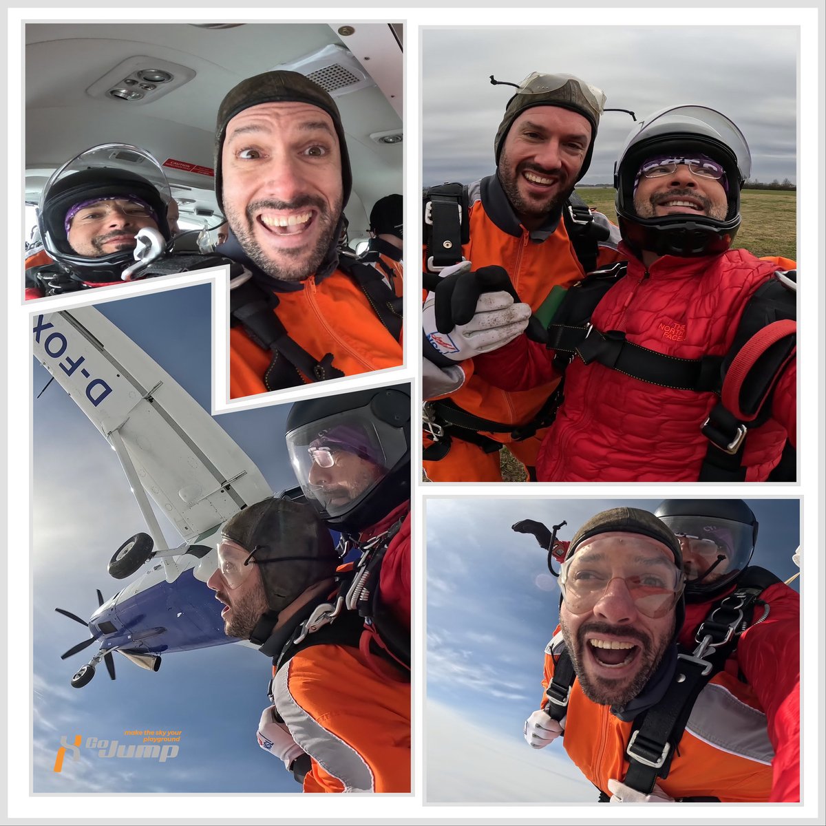 Brauchst du eine Pause von der Hitze? 4.000 m über dem Boden ist es 20 Grad kälter als auf dem Boden, gibt es einen besseren Weg, um sich abzukühlen? 😎

#gojump #maketheskyyourplayground  #fallschirmsprung #freierfall #klimaneutraleabsetzflüge