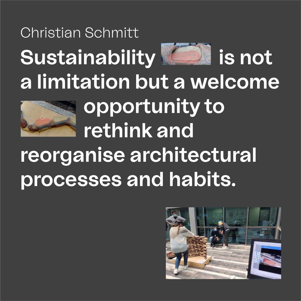 Build_fh2lt's tweet photo. We're thrilled to announce that Christian Schmitt from Architecture un told will be joining us at Build from high to low tech as a keynote speaker. Don't miss out on this incredible opportunity to learn from a true industry expert.
Register now! https://t.co/51Vj3dfTJk
