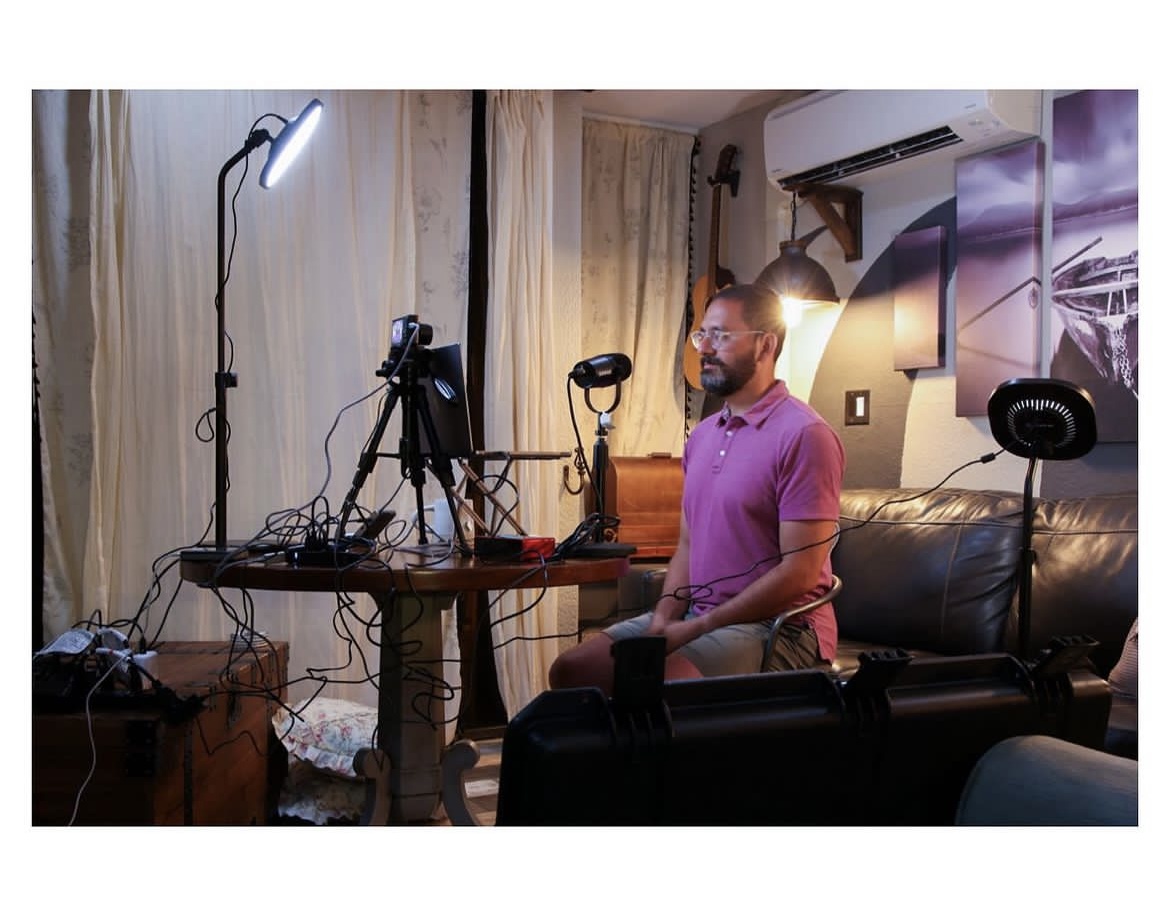 raffi's tweet photo. my small, little podcast #TechnicallyOptimistic made it onto @Morning_Joe! (and this is what joining a 6:30am ET show looks like from an airbnb in Hawaii for my kids’ summer break) check out our capsule season on AI -- the finale goes live on friday! https://t.co/b1LgzdJImI https://t.co/HY5bQcjDh3
