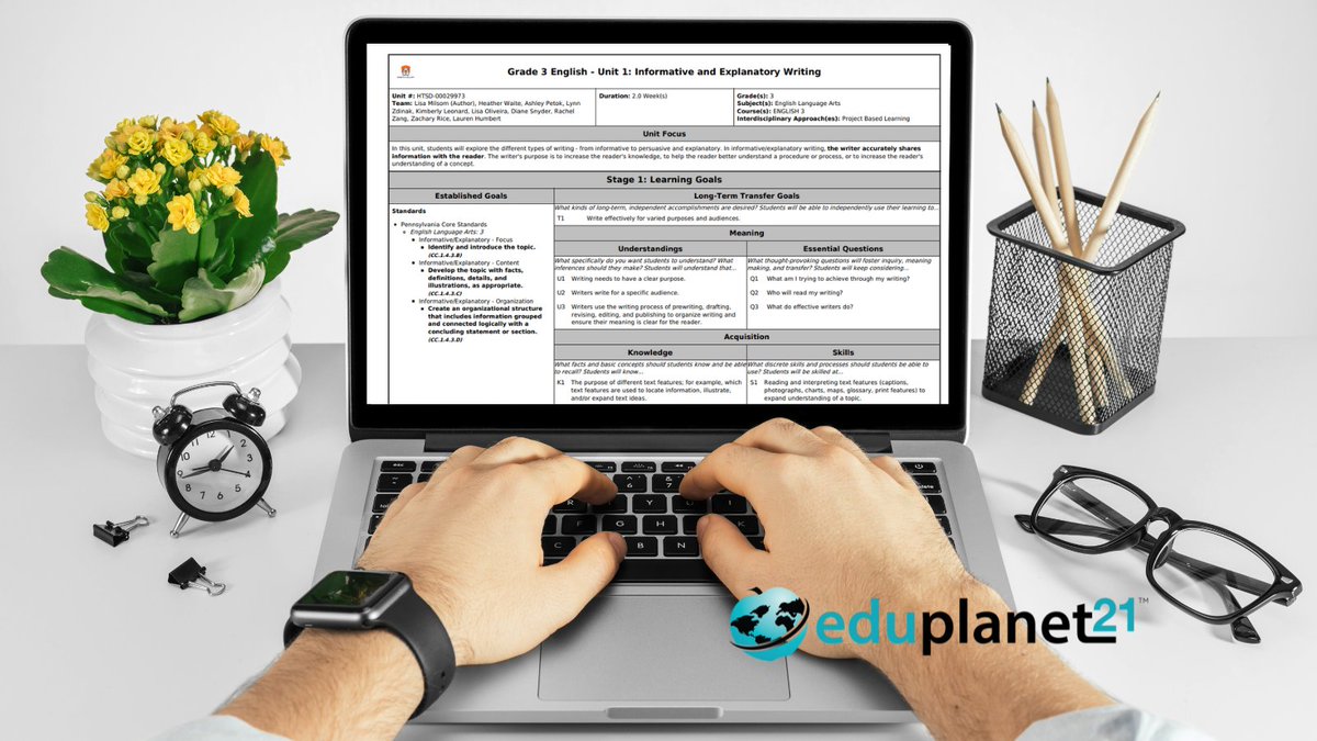JeffColosimo's tweet photo. Unlock the power of Understanding by Design with @Eduplanet21! We worked with @jaymctighe to provide educators with the knowledge and tools needed to design impactful learning experiences. Learn more: https://t.co/s6iP9zOSru #UbD #curriculum https://t.co/xQbsm5Hl56