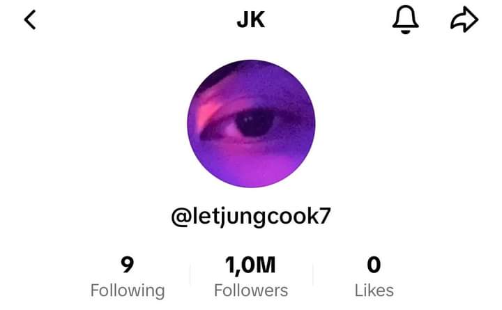 Tài khoản Tiktok của ian đã chính thức cán 1M followers sau 2 giờ 36 phút 🔥

Jungkook - ian lập kỷ lục là tài khoản đạt 1M followers nhanh nhất lịch sử Tiktok (phá kỷ lục cũ 3 giờ 31 phút của BTS).