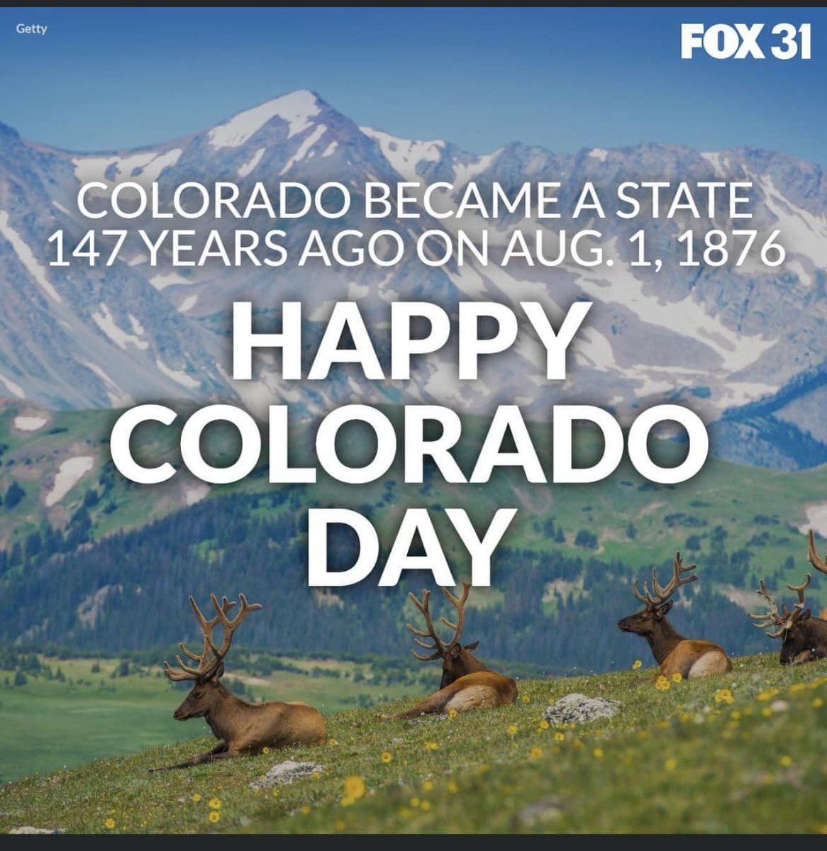 billbuckwalter's tweet photo. AUGUST 1st  IS COLORADO DAY!

#ColoradoDay #Colorado https://t.co/ZFW5pXCssB