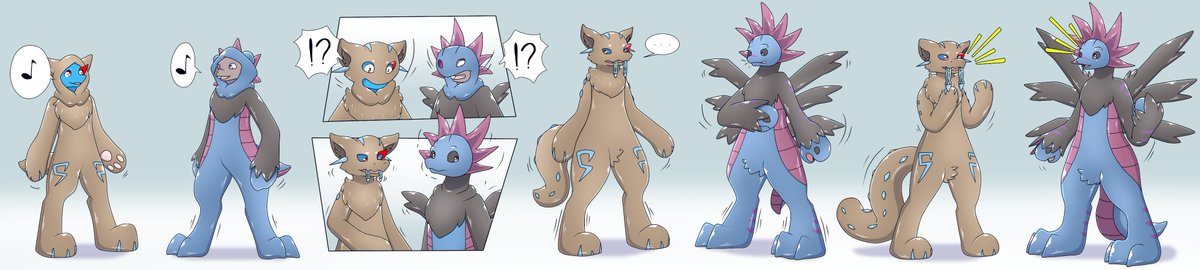 Comission for <a href="/NezMog/">RHD-017 @nezmog.vtuber.cool</a> 

#transfur #latextransformation #tftuesday