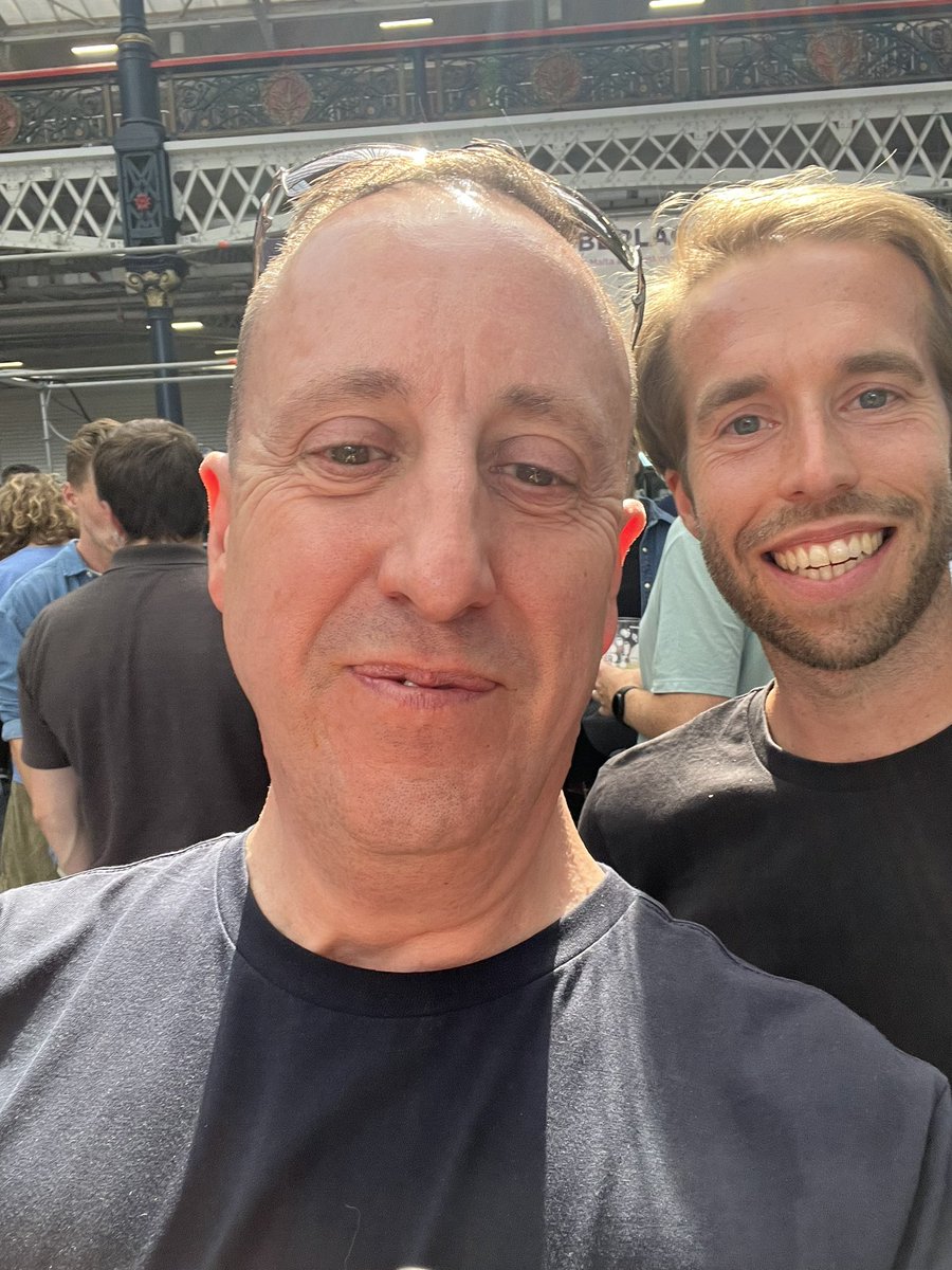 Awesome to bump into <a href="/markdredge/">Mark Dredge</a> at the GBBF …