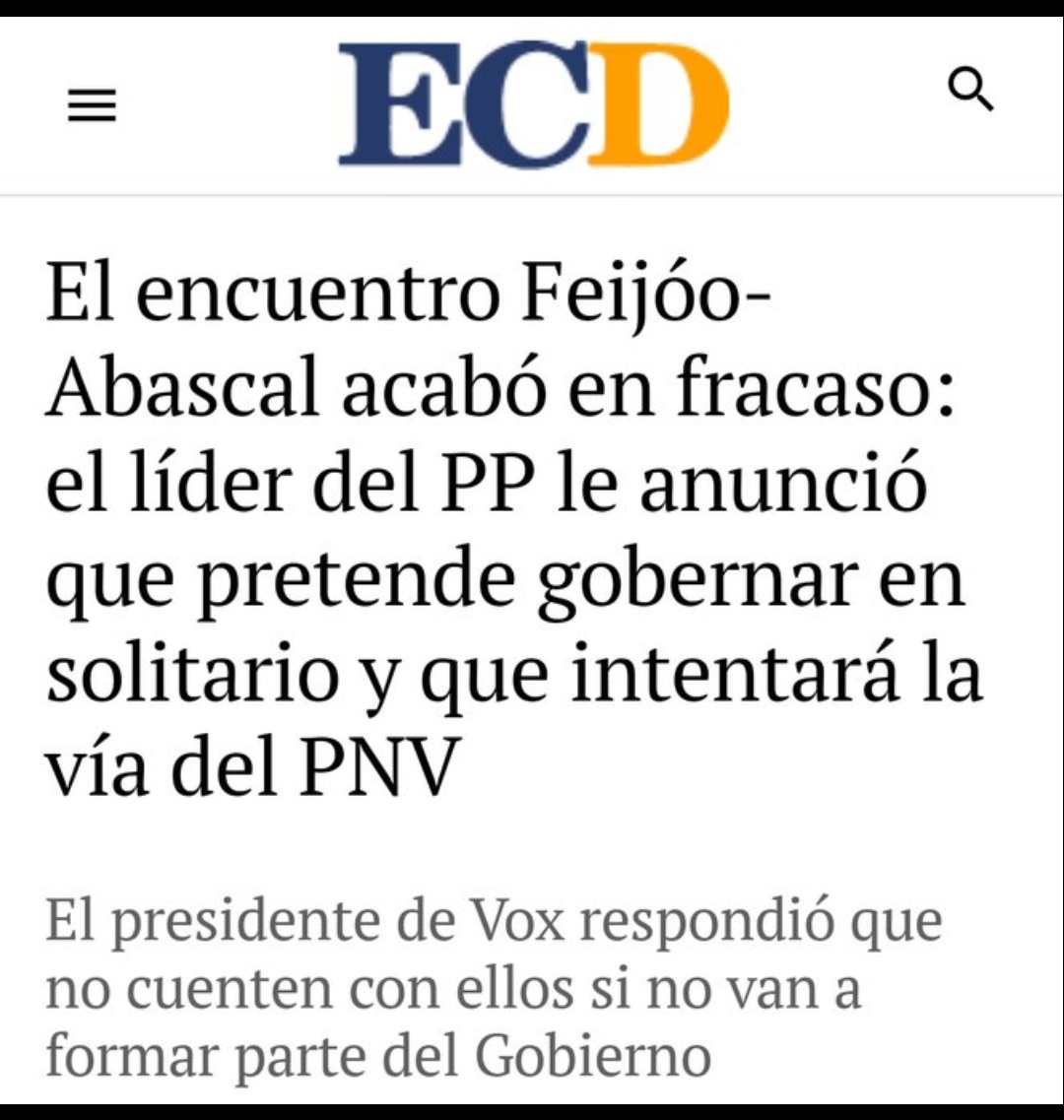 Mnica01163438's tweet photo. #Fachas 
Esto es cierto guardar el tuis 
Si vox se abstiene o vota si
No le vuelvo a votar 
#PPSeMereceUnNo
#PPNo
#NoAlPP https://t.co/7ogRbwPEI3