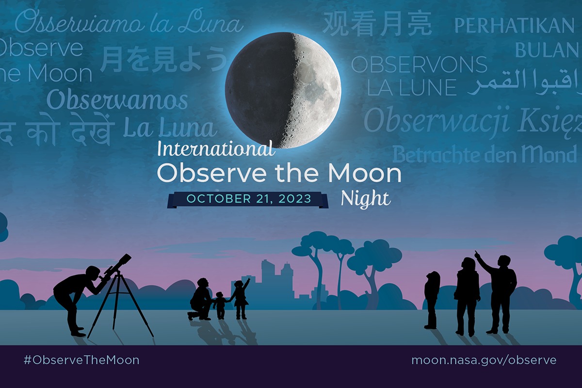 Attention lunar observers: Registration for International #ObserveTheMoon Night is now open! Take part in this global celebration of the Moon in a variety of ways: on your own, with family &amp; friends, or by joining a public event. Register &amp; learn more: go.nasa.gov/3YjEwRF 🌓