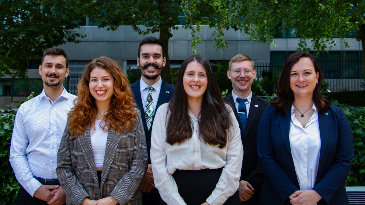 We proudly present you the International Board of <a href="/ESN_Int/">ESN International</a> 2023/2024:

🔹@a_ritadias (President)
🔹<a href="/adel_smejkalova/">Adél Smejkalová</a> (VP for Development)
🔹<a href="/pagougX/">Ioannis Pagoulatos</a> (VP for Governance)
🔹<a href="/ayberkyvz/">Ayberk Yavuz</a> (Treasurer)
🔹<a href="/lina_mohoric/">Lina Mohorić</a> (Communication Manager)
🔹<a href="/DBruelemans/">Darwyn Bruelemans</a> (Web Project Administrator)