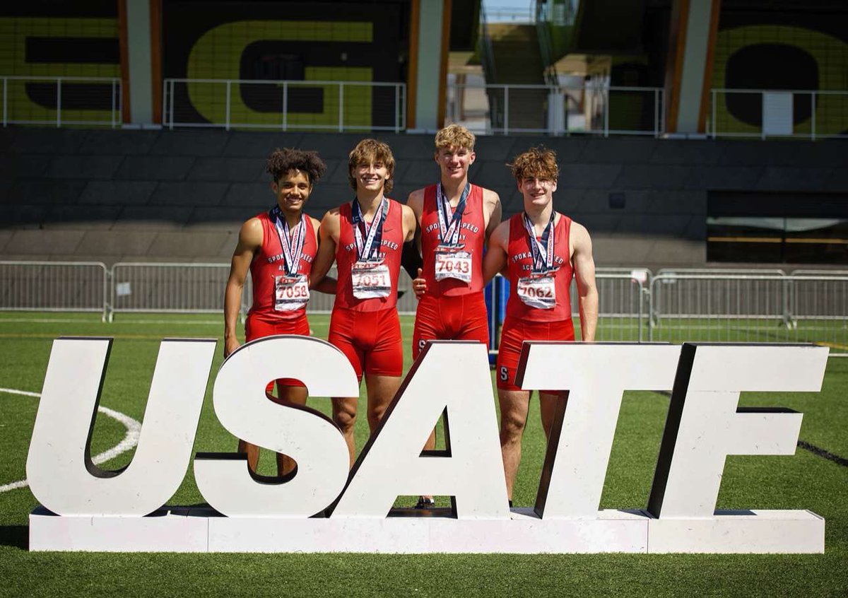 3:13.37! Our 4x400m placed 2nd at the USATF National Junior Olympic National Championships! Blessed to be able to say I’m a 3x All American and call it wraps on a great couple seasons running club track. @kgray5555 @PrepRedzoneWA @MtSpoTF @MtSpokaneFB @DevinRecord