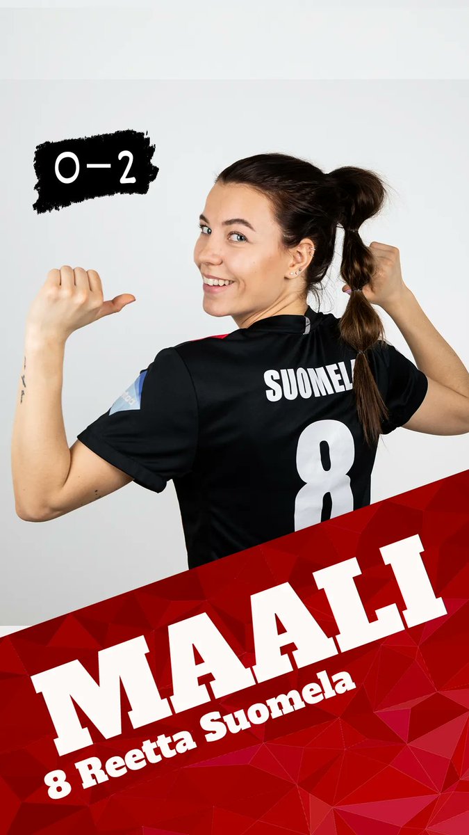 76' 0–2 Reetta Suomela

Pallo jää kulmapotkutilanteen jäljiltä takatolpalta ja Suomela laukoo pallon voimalla verkon perukoille.
#pk35vantaa <a href="/KansallinenL/">Briotech Kansallinen Liiga</a>