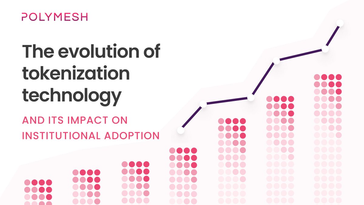 🆕 Now up on our blog! 

A look at how #tokenization technology has evolved from standards like ERC-1400 on #Ethereum to domain-specific blockchains like Polymesh and the impact this has on institutional adoption of #blockchain

Click to read 👇 

polymesh.network/blog/the-evolu…