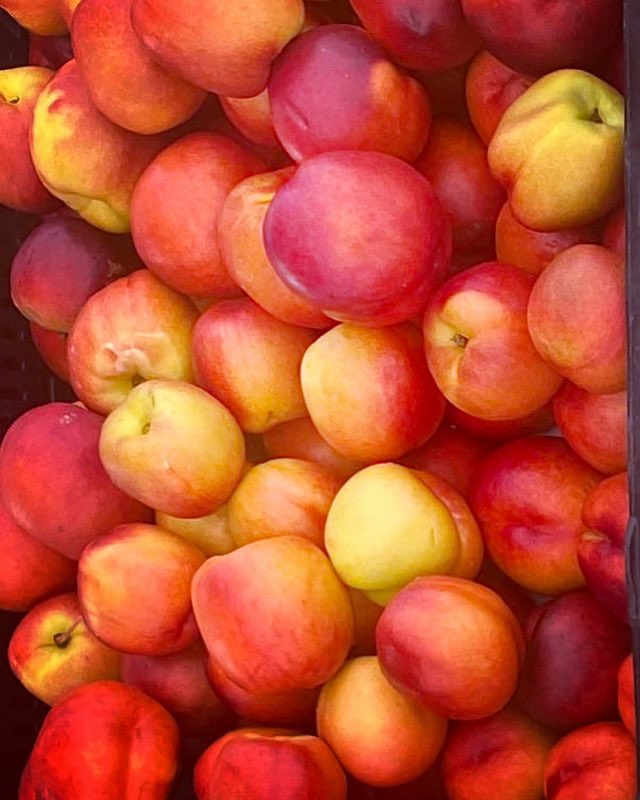 Nectarines are packed with vitamins, minerals, antioxidants,and fiber. And they’re tasty too… so pick some up from our stand in this Thursdays market. We look forward to seeing you. #southpasadena #tehachapi #nectarines #organic #healthyeating