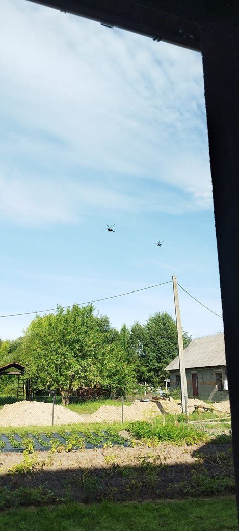 COUPSURE's tweet photo. Two Belarusian helicopters violated polish airspace today. 

https://t.co/6hcmdxa0pU https://t.co/bsc4JONbfO