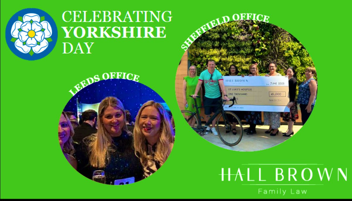 HallBrownLaw's tweet photo. Happy #YorkshireDay everyone! 

So many great things to come out of Yorkshire. Beautiful #countryside, famous landmarks &amp; @yorkshiretea of course! It's a special place! 

We’re proud to work in this lovely county every day. 

We❤️Yorkshire. 

#sheffield #leeds #familylaw https://t.co/WVoSPtv5wy