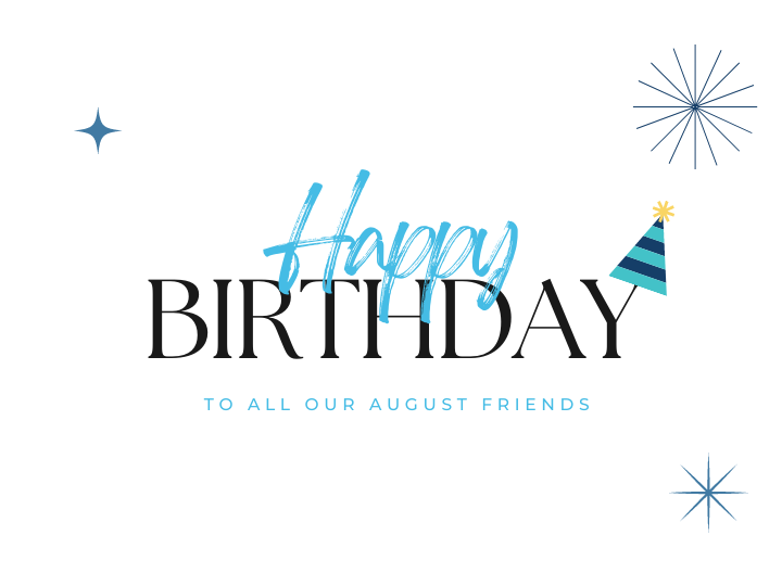 CornerAgents's tweet photo. Happy birthday to all our friends born in the month of August! From all of us at our agency, we are wishing you a great year ahead. 
Tag someone below so we can wish them a very happy birthday! https://t.co/fRxYnG8JdY