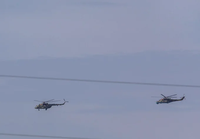 JUST IN - Two Belarusian helicopters flew into Poland and violated the Polish airspace, NATO has been informed about the incident, Polish defense ministry says
