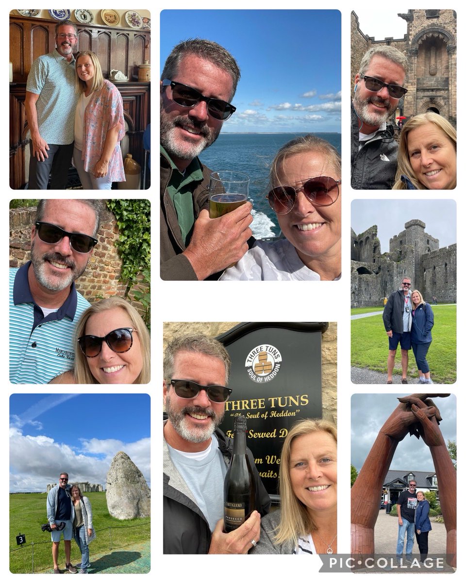 Celebrating 25 years with the love of my life in the UK and Ireland. 🥂To the best 25 years of my life!