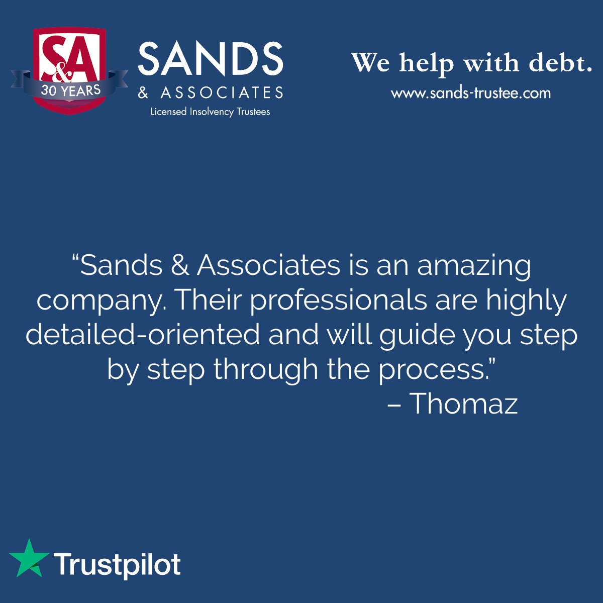 SandsTrustee's tweet image. Whether you’re interested in cutting debt with a #ConsumerProposal, are unsure about how you can resolve a financial challenge, or need guidance around solutions to manage debt and stop debt-stress - you are not alone. 

sands-trustee.com

#WeHelpWithDebt