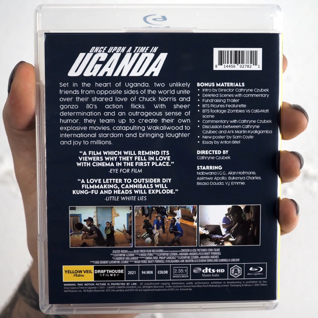 To quote the great VJ Emmie, "Fasten your
seatbelts!" > ONCE UPON A TIME IN UGANDA is now
available on Blu-Ray! Pre-order your copy with a
special limited edition slip cover designed by Sam
Coyle and tons of behind the scenes extras here: bit.ly/OnceinUganda_b…