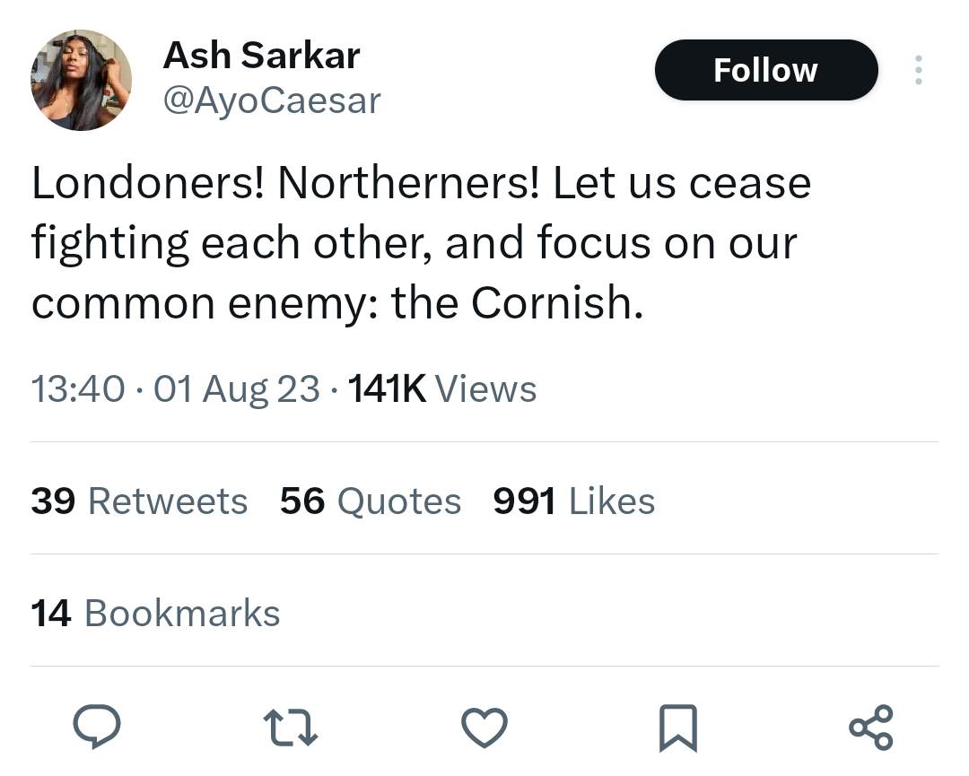 Jokes aside, turnout to oppose fash in Cornwall was probably as high or higher than London, per capita! (remember London has about 18x more people)

While in the North East some places let them march entirely unopposed

On the fash side in Cornwall, the leadership was all... /1