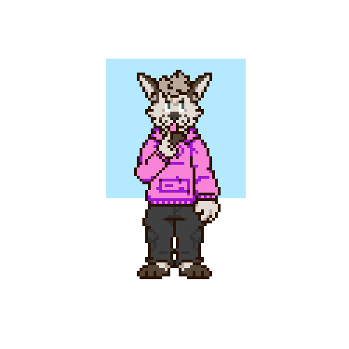 greytber's tweet photo. Artstyle experiment. A little thing I did for @CursedFuzzball https://t.co/3dbDeeURax
