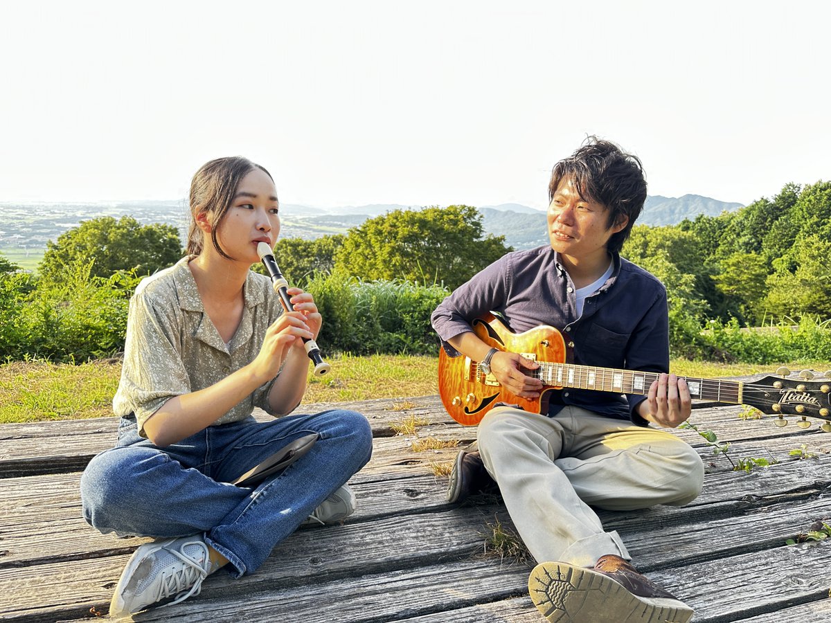 ツキイチ９作目
「LOVE・デート〜恋人たちの散文詩〜」
の撮影が終了しました。
筑波山にて。バカップル二人。
主演の糸瀬翔一さんと鎌田夏摘さん
