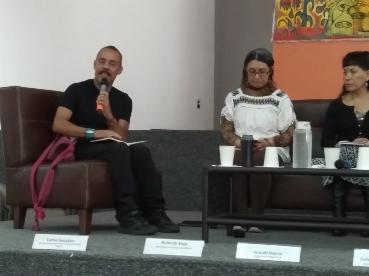 "Componentes fundamentales de esta guerra, primero la presencia de los carteles criminales en la vida del pais y su complicidad  con las instituciones del estado y luego los procesos de militarismo creciente."

-Carlos Gonzalez <a href="/CNI_Mexico/">CNI México</a>