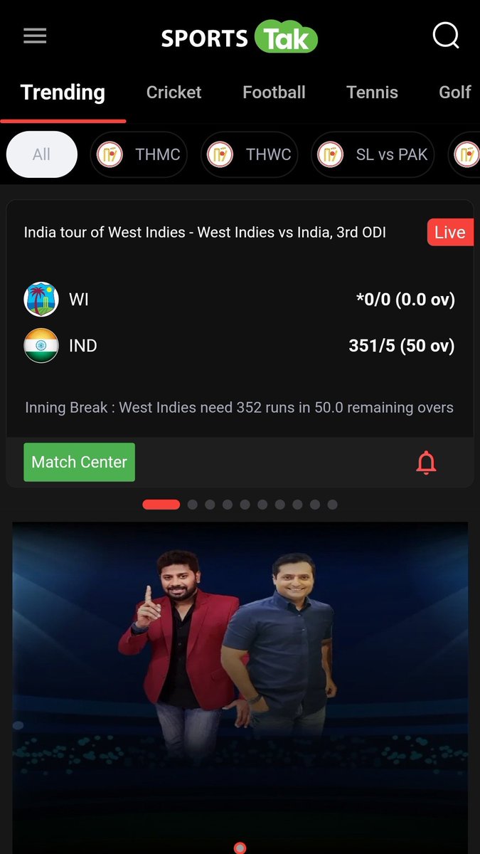 btwitssaurabh's tweet photo. Sports Tak is a sports news channel that provides the latest news, updates, and analysis on various sports. The Sports Tak app is a mobile application that allows users to access the channel's content on their mobile devices. @sports_tak #sportstak https://t.co/9sYh08DJ7u https://t.co/cAzMGpvakv