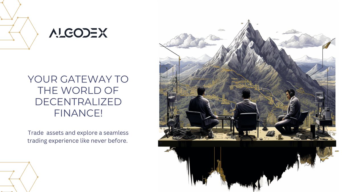 Trade your favourite assets on Algodex - the ultimate decentralized exchange platform. Fast, secure, and user-friendly!
 Join us now : app.algodex.com/about

#algodex #algorandfoundation #tradelikeapro