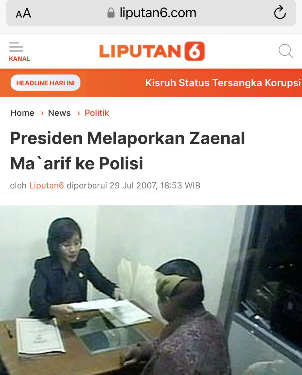 yusuf_dumdum's tweet photo. Kader dan elit @PDemokrat harusnya lebih banyak literasi sebelum ngoceh2 di media sosial. Kalau begini kan jadinya malu sendiri. 

Niat mau membela Rocky Gerung yg menghina Jokowi, eh malah jadinya membuka topeng masa lalu SBY. Seumur-umur pak Jokowi gak pernah melaporkan penghinanya ke polisi, tapi kalau SBY sudah sering.

Kalau pun Jokowi mau melaporkan penghinanya sendiri, pasti itu akan menghabiskan banyak waktu untuk membuat laporan polisi. Trus kapan kerjanya kalau cuma sibuk ngurus laporan polisi ? 

Jangan samakan SBY dg Jokowi. Masing2 punya kelebihan dan kekuarangan. Saya juga tak menyalahkan SBY saat melaporkan penghinanya ke kantor polisi, karena semua itu merupakan hak pribadi.

Jadi saran saya buat bung @rachlannashidik, mending tarik saja ucapannya. 🙏