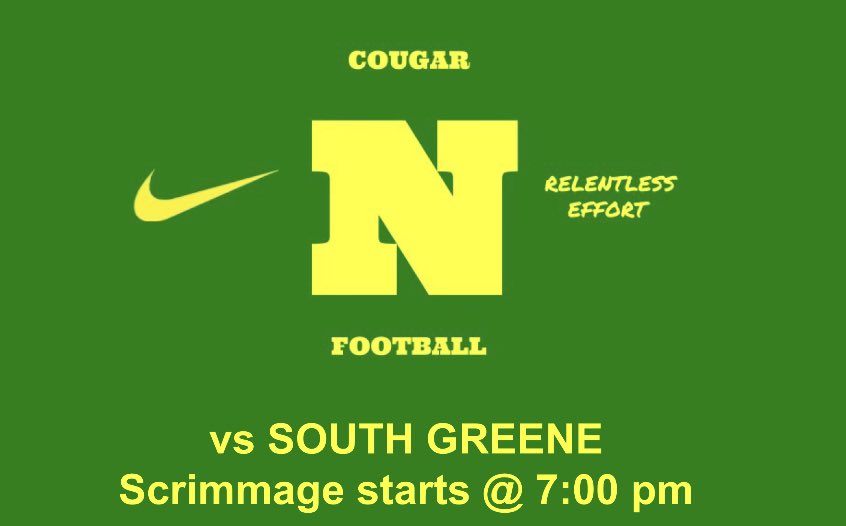 Football is back on The Hill tonight!! Come get your first look at your 2023 Northview Cougars!! #RelentlessEffort #WeAreNorthview