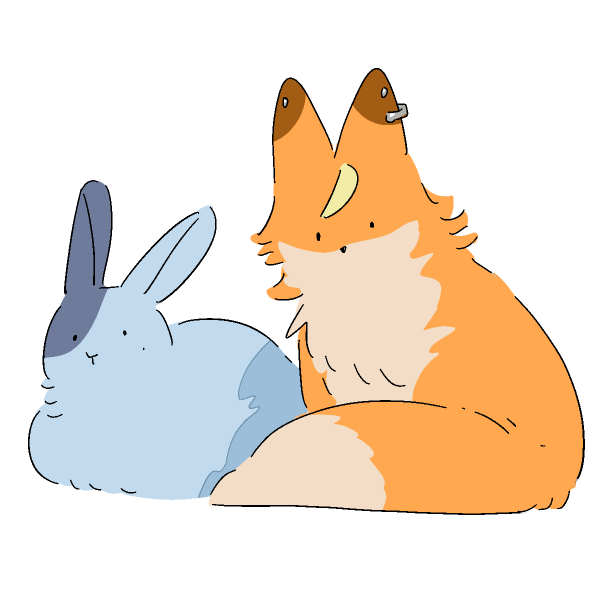 smoke_EvE's tweet photo. 🦊🐰 https://t.co/EErMNw9tOS
