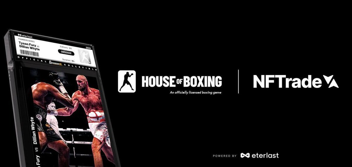 ⭐️We're delighted to announce our partnership with <a href="/NFTradeOfficial/">NFTrade</a> - the multi-chain NFT marketplace!

NFTrade is now an official secondary #marketplace of House of Boxing, where you can buy, sell, and trade House of Boxing Boosters.

Go trade: nftrade.com/collection/hou…